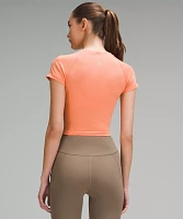 Swiftly Tech Cropped Short-Sleeve Shirt 2.0 | Women's Short Sleeve Shirts & Tee's