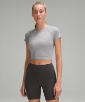 Swiftly Tech Cropped Short-Sleeve Shirt 2.0 | Women's Short Sleeve Shirts & Tee's