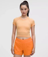 Swiftly Tech Cropped Short-Sleeve Shirt 2.0 | Women's Short Sleeve Shirts & Tee's