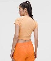 Swiftly Tech Cropped Short-Sleeve Shirt 2.0 | Women's Short Sleeve Shirts & Tee's