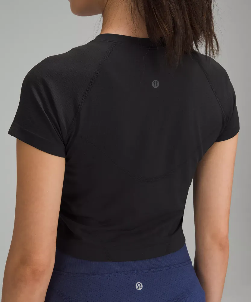 Lululemon athletica Swiftly Tech Cropped Short-Sleeve Shirt 2.0, Women's Short  Sleeve Shirts & Tee's