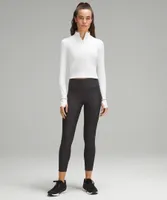 It's Rulu Ribbed Cropped Half Zip | Women's Long Sleeve Shirts