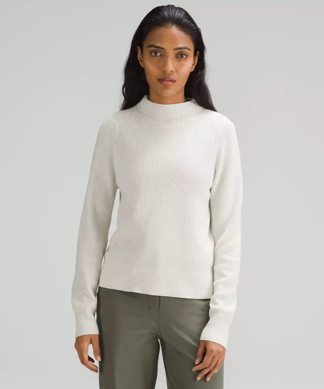 Lululemon Multi-Texture Crew Neck Sweater Sweatshirt