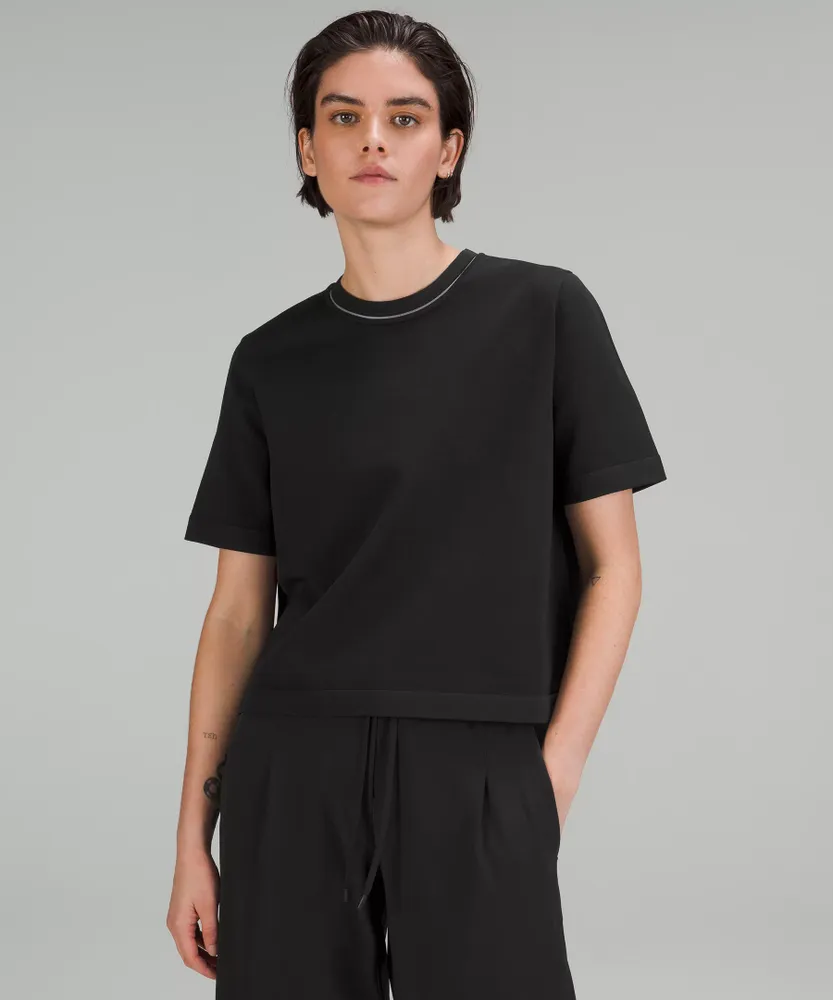 Lululemon Women's Asymmetric Hem Long Sleeve T-shirt Black Size 10