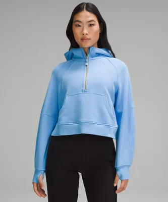 Lunar New Year Scuba Oversized Half-Zip Hoodie | Women's Hoodies & Sweatshirts