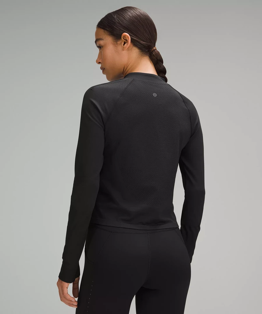 Swiftly Tech Mockneck Half Zip 2.0 *Race Length | Women's Long Sleeve Shirts