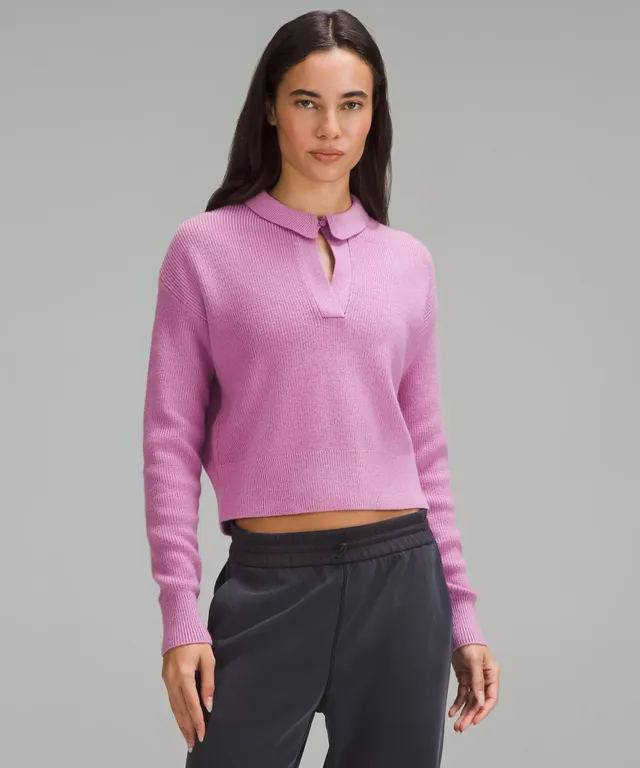 Lululemon athletica Merino Wool-Blend Ribbed Crewneck Sweater, Women's  Hoodies & Sweatshirts