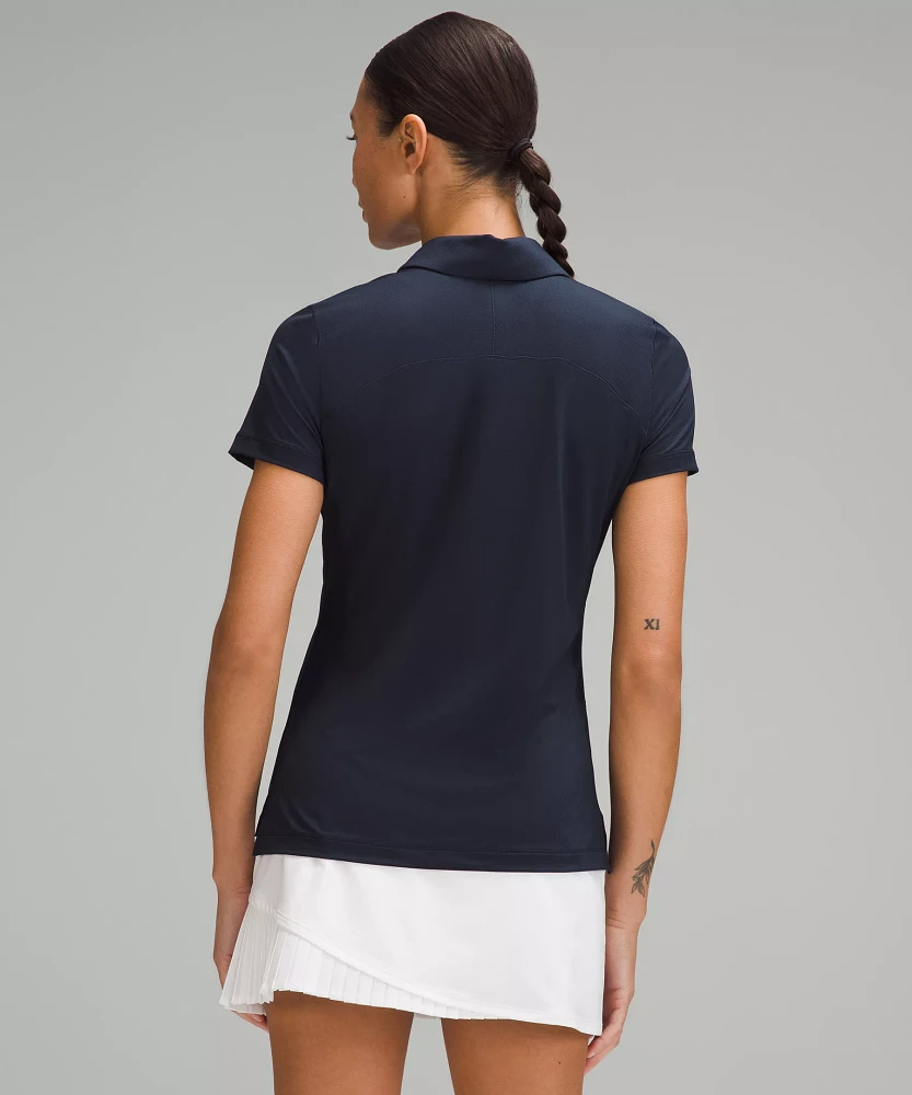 Quick-Dry Short-Sleeve Polo Shirt *Straight Hem | Women's Shirts