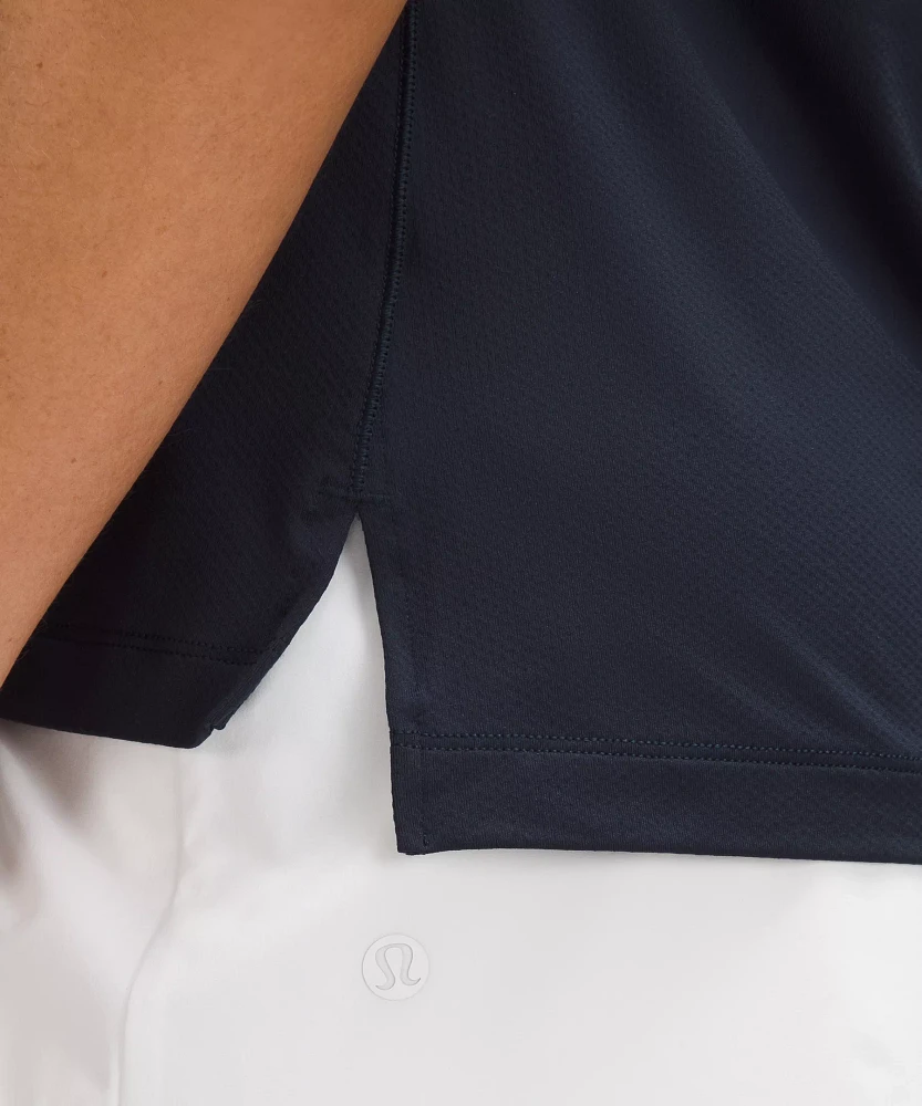 Quick-Dry Short-Sleeve Polo Shirt *Straight Hem | Women's Shirts