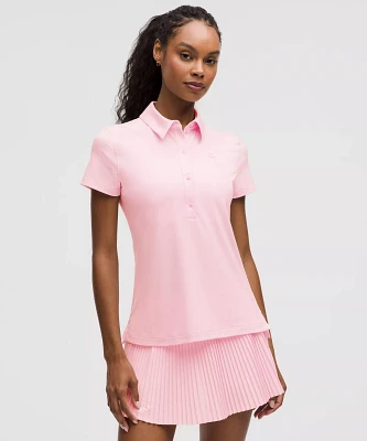 Quick-Dry Short-Sleeve Polo Shirt *Straight Hem | Women's Shirts