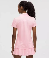 Quick-Dry Short-Sleeve Polo Shirt *Straight Hem | Women's Shirts