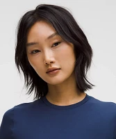Wundermost Ultra-Soft Nulu Crewneck Cropped T-Shirt | Women's Short Sleeve Shirts & Tee's