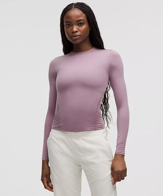 Wundermost Ultra-Soft Nulu Crewneck Long-Sleeve Shirt | Women's Long Sleeve Shirts