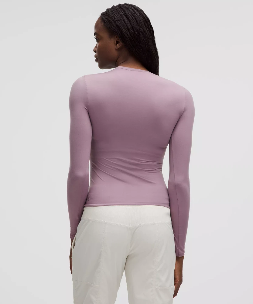 Wundermost Ultra-Soft Nulu Crewneck Long-Sleeve Shirt | Women's Long Sleeve Shirts