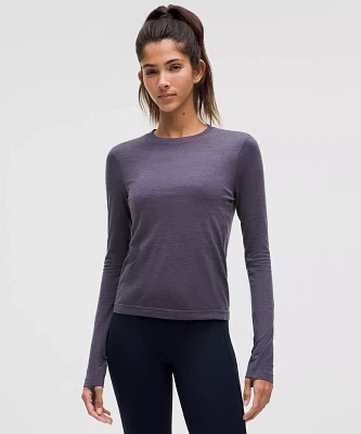 Swiftly Wool Long-Sleeve Shirt *Waist Length | Women's Short Sleeve Shirts & Tee's