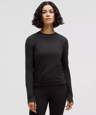 Swiftly Wool Long-Sleeve Shirt *Waist Length | Women's Long Sleeve Shirts