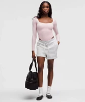 Wundermost Ultra-Soft Nulu Square-Neck Long-Sleeve Bodysuit | Women's Bodysuits