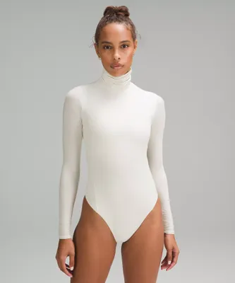 Wundermost Ultra-Soft Nulu Turtleneck Bodysuit | Women's Long Sleeve Shirts