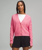 Women's Alpaca Wool-Blend Cardigan Sweater | Sweaters