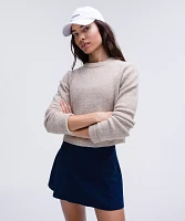 Alpaca Wool-Blend Cropped Sweater | Women's Sweaters