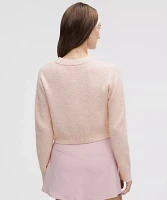 Alpaca Wool-Blend Cropped Sweater | Women's Sweaters