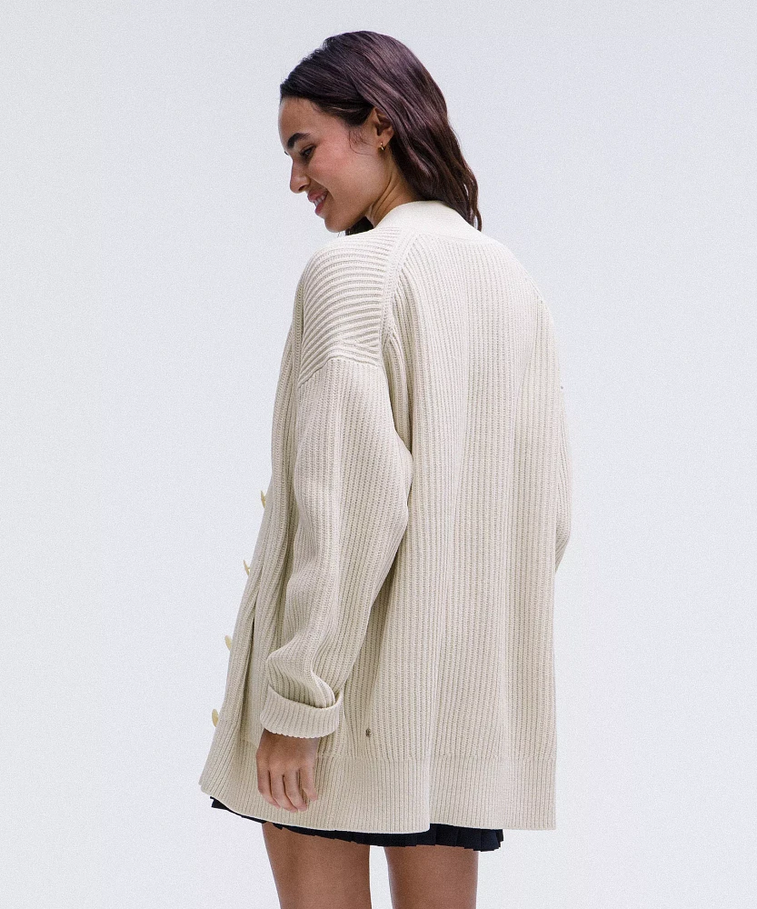 Knit Button-Front Cardigan | Women's Sweaters