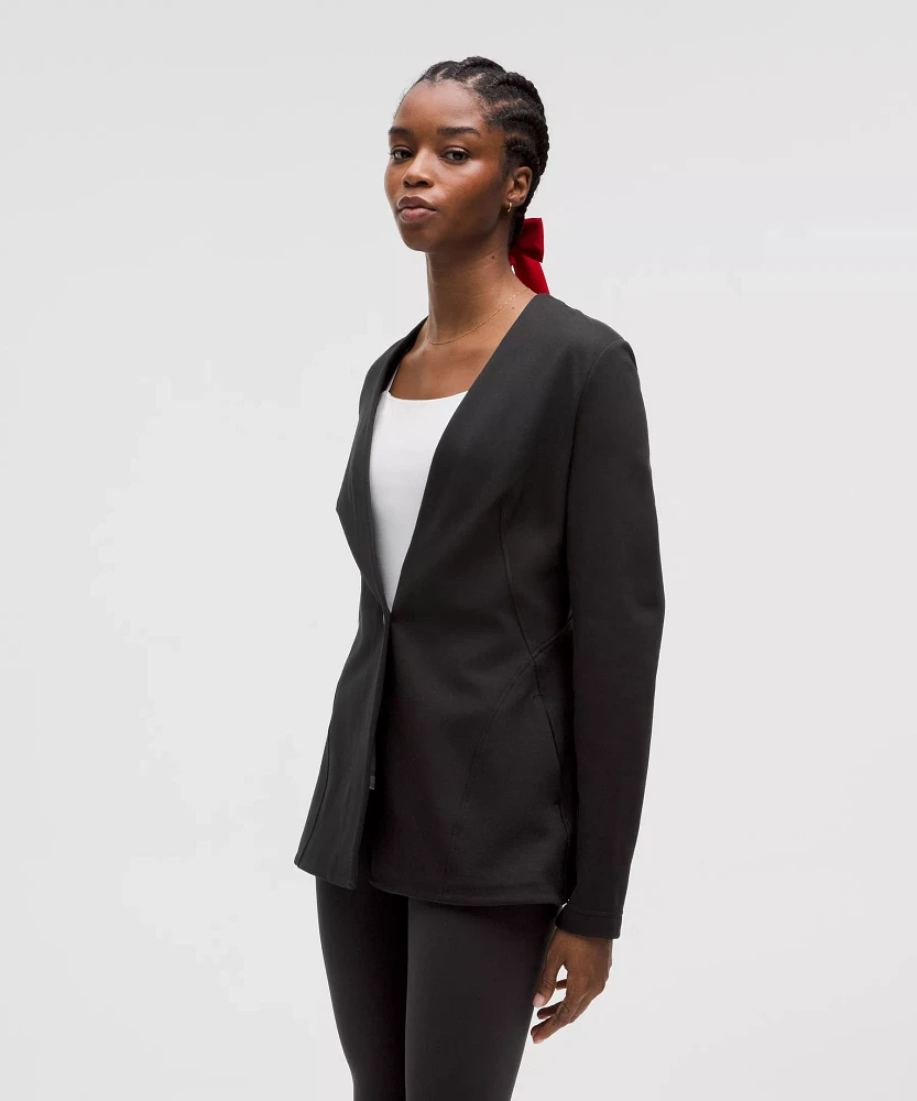 Stretch Knit Blazer | Women's Coats & Jackets