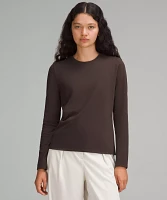 Organic Cotton Crewneck Long-Sleeve Shirt | Women's Long Sleeve Shirts