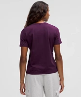 Organic Cotton Straight-Hem Crewneck T-Shirt | Women's Short Sleeve Shirts & Tee's