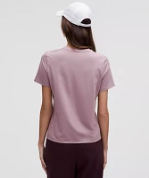 Organic Cotton Straight-Hem Crewneck T-Shirt | Women's Short Sleeve Shirts & Tee's
