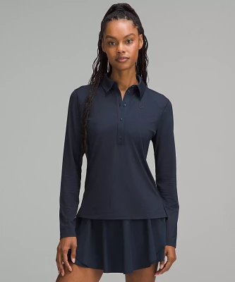 Quick-Dry Long-Sleeve Polo Shirt | Women's Short Sleeve Shirts & Tee's