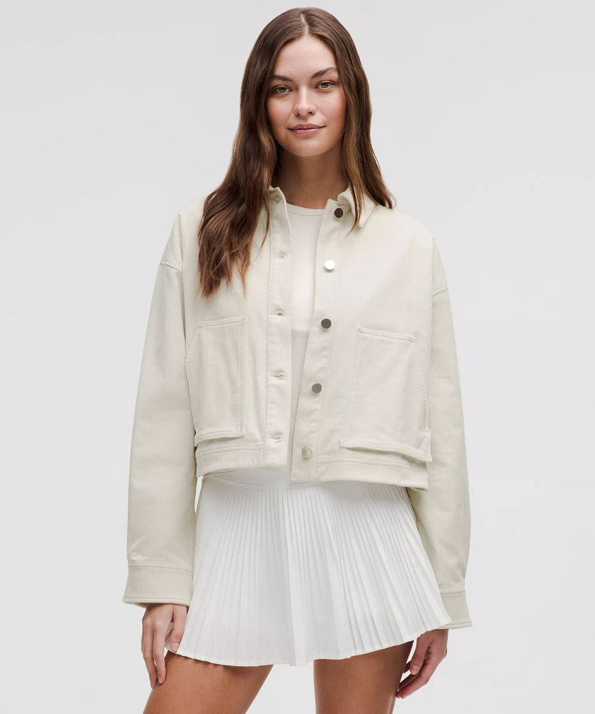 Corduroy Shirt Jacket | Women's Coats & Jackets