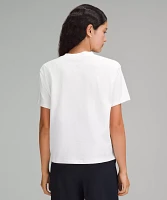 Relaxed-Fit Cotton Jersey T-Shirt | Women's Short Sleeve Shirts & Tee's