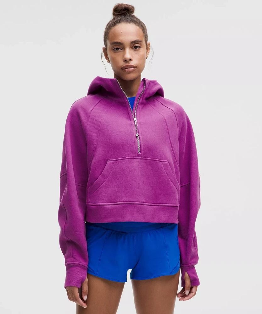 Scuba Oversized Half-Zip Hoodie | Women's Hoodies & Sweatshirts