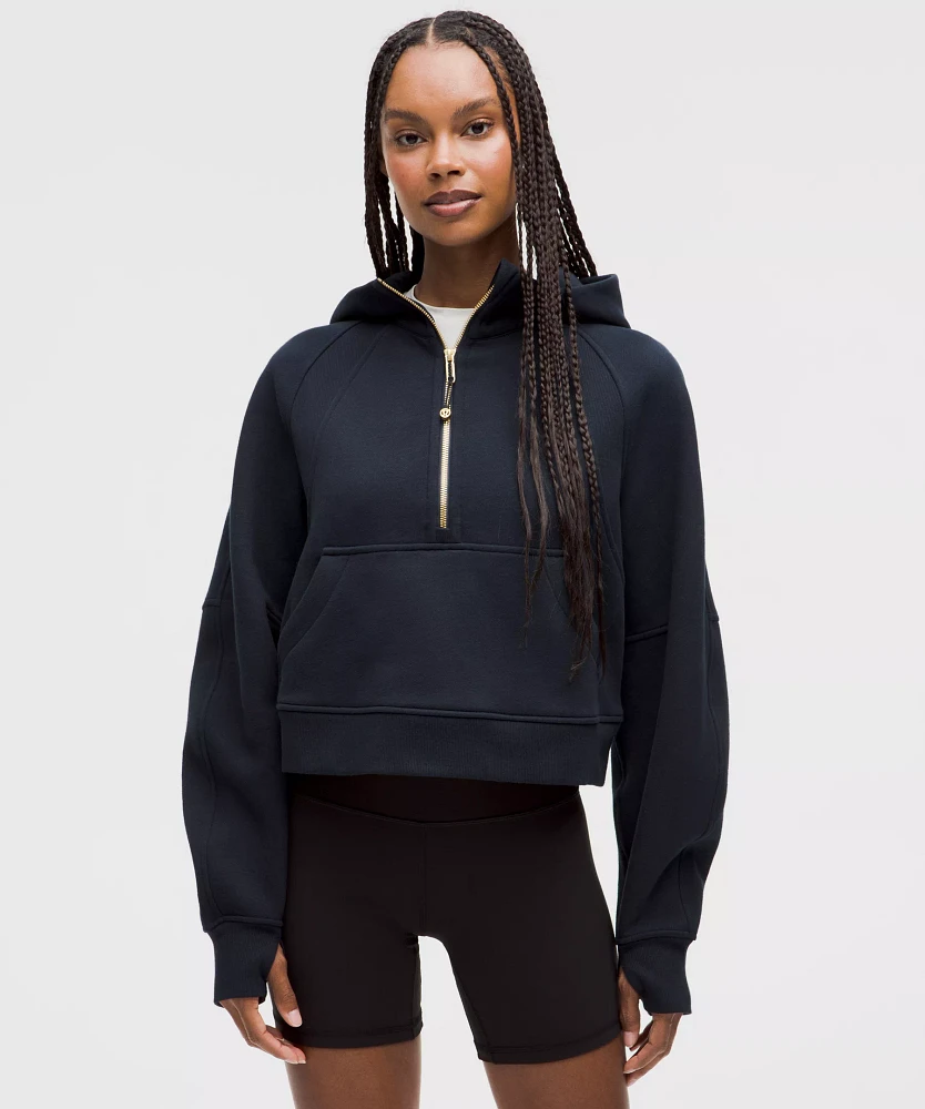 Scuba Oversized Half-Zip Hoodie | Women's Hoodies & Sweatshirts