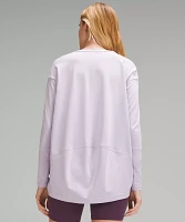 Back Action V-Neck Long-Sleeve Shirt | Women's Long Sleeve Shirts