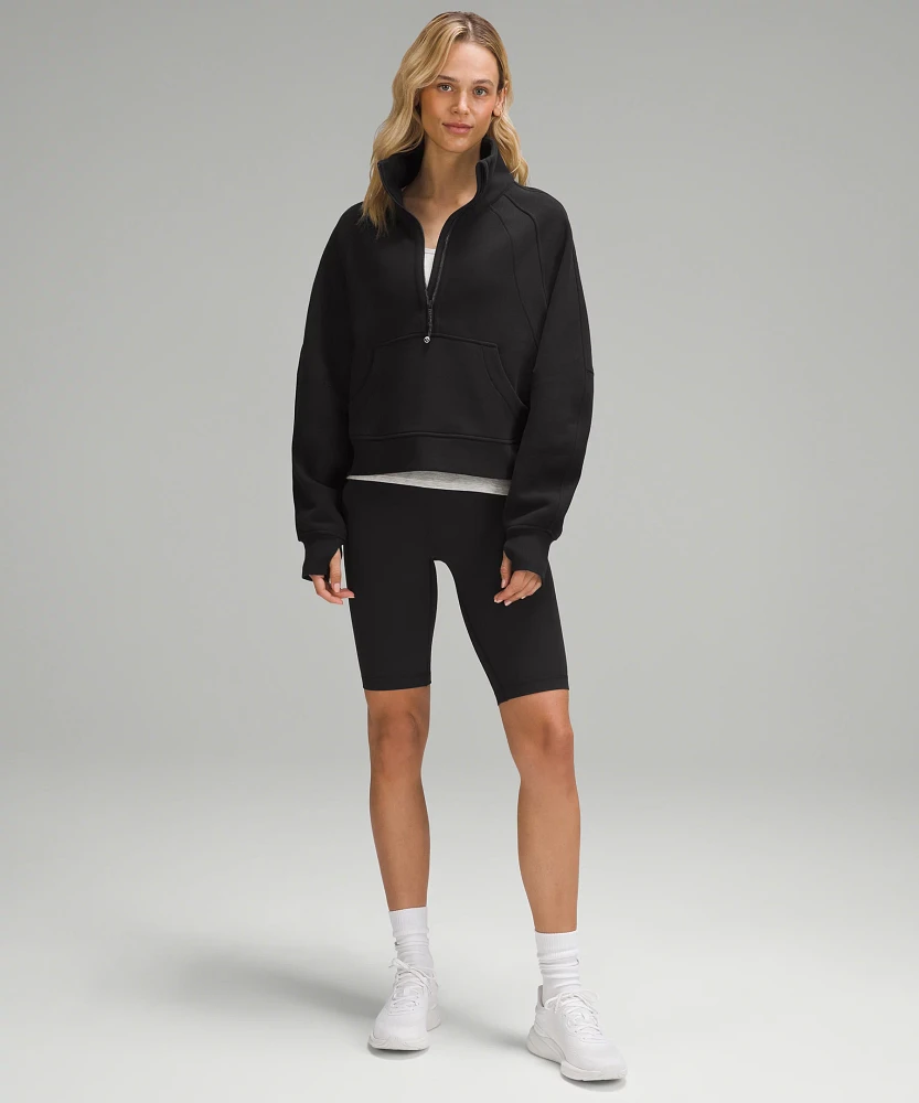 Scuba Oversized Funnel-Neck Half Zip | Women's Hoodies & Sweatshirts