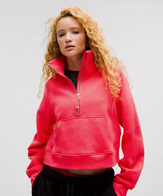 Scuba Oversized Funnel-Neck Half Zip | Women's Hoodies & Sweatshirts