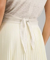 Tie-Waist Breathable Short-Sleeve Shirt | Women's Short Sleeve Shirts & Tee's