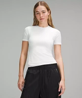 Wundermost Ultra-Soft Nulu Hip-Length Crew Short-Sleeve Shirt | Women's Short Sleeve Shirts & Tee's