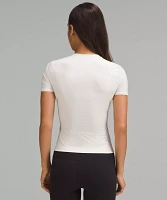 Wundermost Ultra-Soft Nulu Hip-Length Crewneck Shirt | Women's Short Sleeve Shirts & Tee's