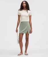 Wundermost Ultra-Soft Nulu Hip-Length Crewneck Shirt | Women's Short Sleeve Shirts & Tee's
