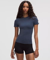 Wundermost Ultra-Soft Nulu Hip-Length Crewneck Shirt | Women's Short Sleeve Shirts & Tee's