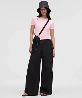Wundermost Ultra-Soft Nulu Hip-Length Crewneck Shirt | Women's Short Sleeve Shirts & Tee's