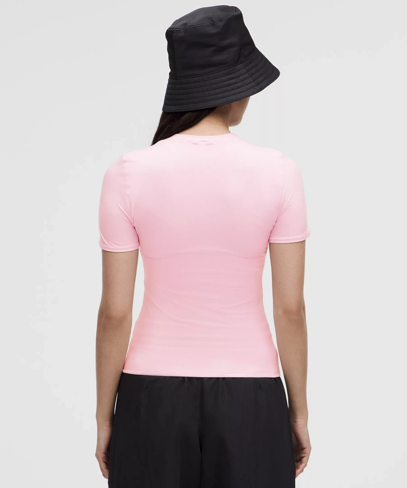Wundermost Ultra-Soft Nulu Hip-Length Crewneck Shirt | Women's Short Sleeve Shirts & Tee's