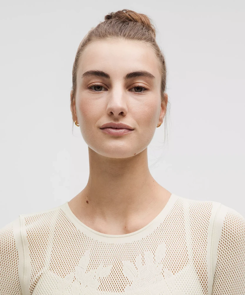 RevealKnit Floral Long-Sleeve Shirt | Women's Long Sleeve Shirts