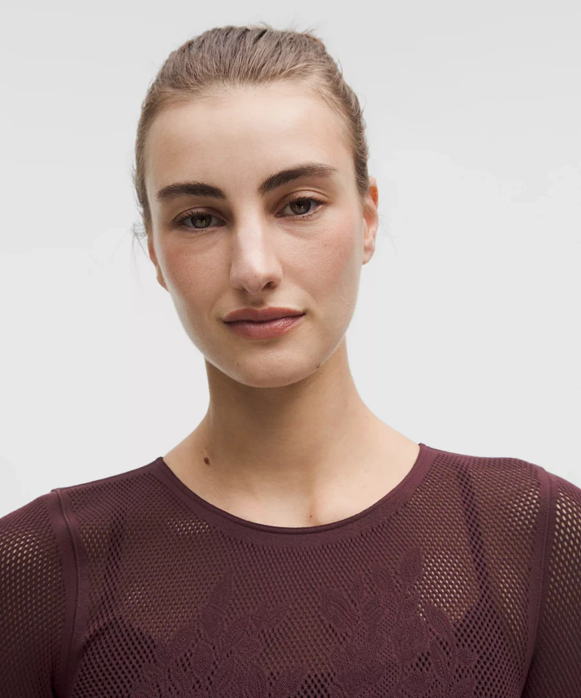 RevealKnit Floral Long-Sleeve Shirt | Women's Long Sleeve Shirts