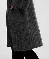 Alpaca Wool-Blend Shawl-Collar Cardigan | Women's Sweaters