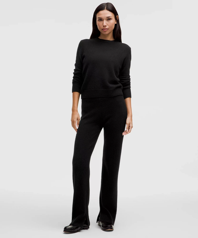 Cashmere Slim-Fit Crewneck Sweater | Women's Sweaters