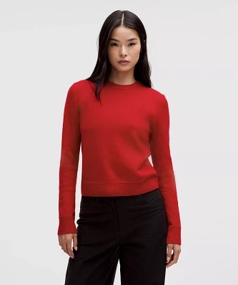 Cashmere Slim-Fit Crewneck Sweater | Women's Sweaters